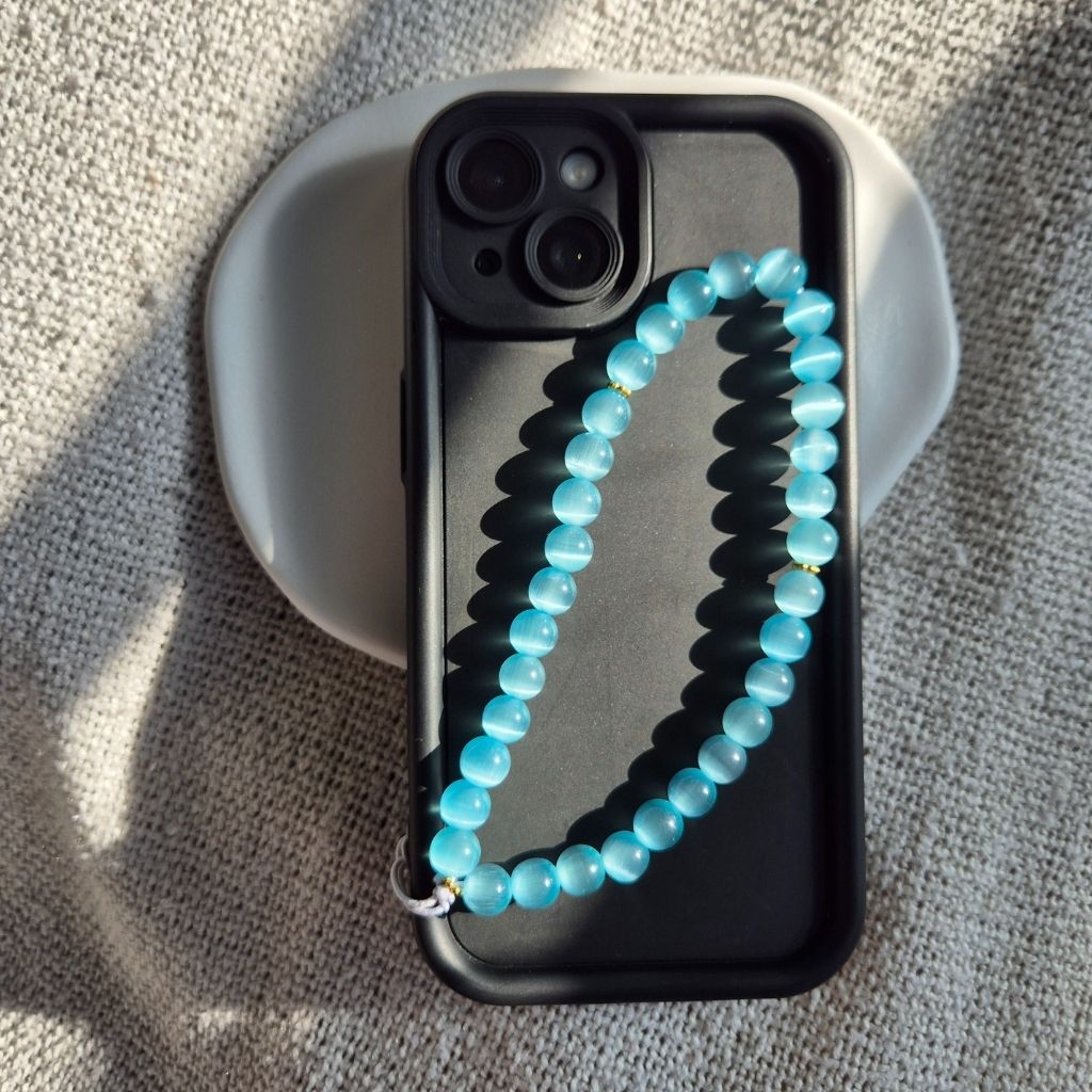 Tasbih Phone Charm - Été bleu 